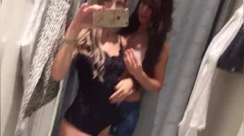 video of What Are Two Girls In A Dressing Room Doing