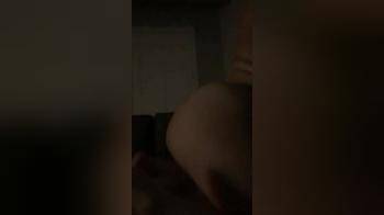 video of acting like she is riding on top of cock