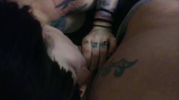 video of Girl with tattoos and big tits getting fucked by BF