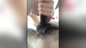 video of She is so eager to suck that black cock