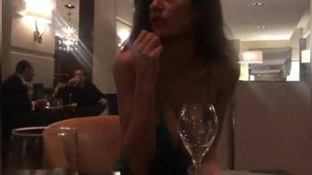 video of Lovely date at the restaurant