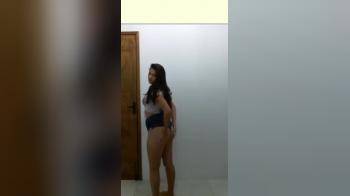 video of She strips and plays with herself