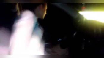 video of naughty girlfriend sucking cock between ordering food in a drive thru