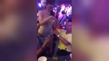video of she lets everybody grab her big tits at her wedding party