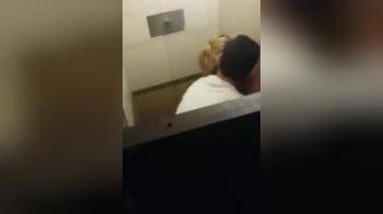 video of Guy films his coworker fucking the kitchen help in the toilet ot the restaurant