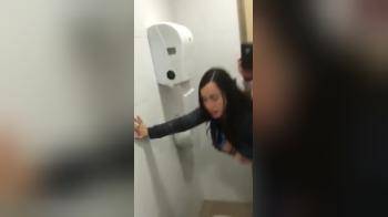 video of He takes her to the toilet