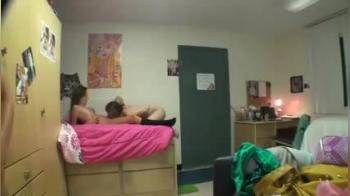 video of Hot chicks from college licking each other