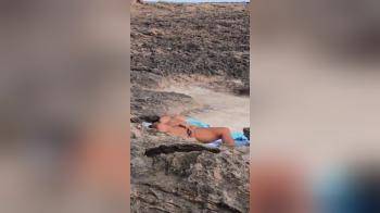 video of caught milf beach masturbating