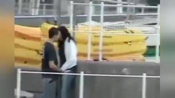 video of Girl fingered in harbour