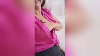 video of Sexy chubby MILF enjoying her body