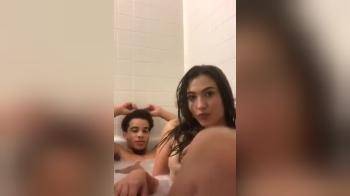 video of hot girl taking a bath