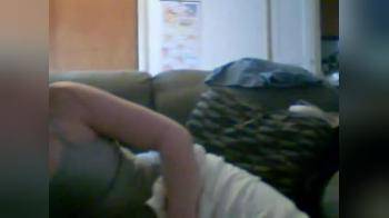 video of Lesbians on webcam on the sofa