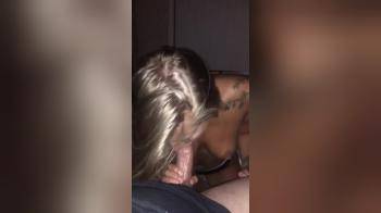 video of Nice blond giving head