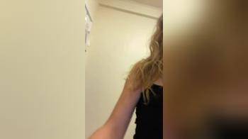 video of hot american teasing her petite body