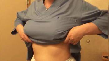 video of Swedish nurse showing breasts