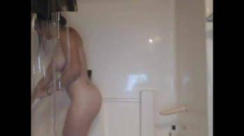 video of Fucking self in shower