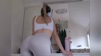 video of In Her Bathroom Tease