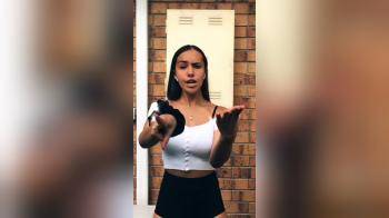 video of Tiktok girl shaking what she got
