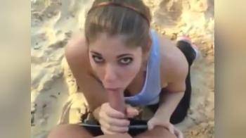 video of sucking cock on beach
