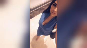video of Turkish Secretary has her Big Tits Jiggling