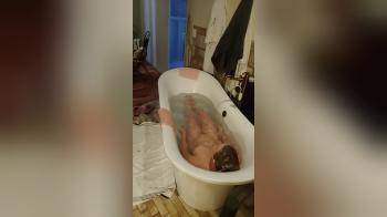 video of Voyeured wife bath time