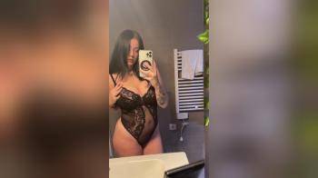 video of Lingerie Tattoo Tit Drop