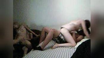 video of Young Couples Cam Orgy