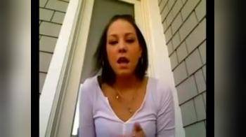 video of caught bating on porch