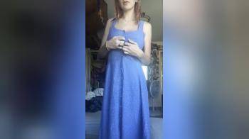 video of Bigger than expected and what a perfect dress