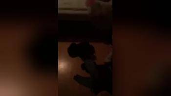video of Girl gets fucked by black man while GF watches