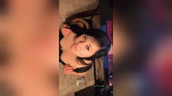 video of Cute Asian Teases on Knees