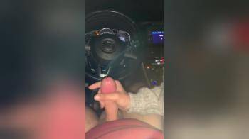 video of Handjob and blowjob in the car