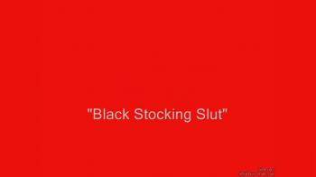 video of  black stockings part 1