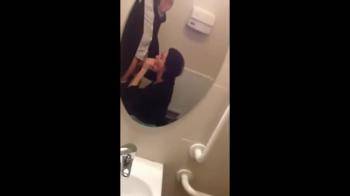 video of sucking dick in party bathroom
