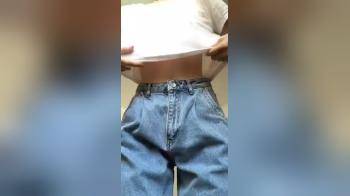 video of Cutest little tittie drop