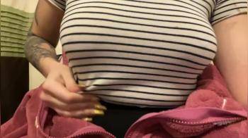 video of kamila playing with her titties