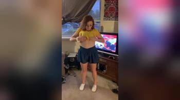 video of college cutie titty drop