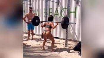 video of Squats on the Beach