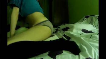 video of pillow humping and rubbing till orgasm