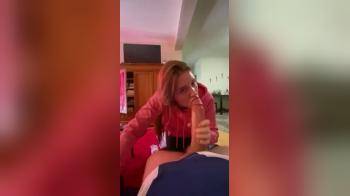 video of Home alone sucking on a big one