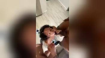 video of Bukkake on your ebony hot wife