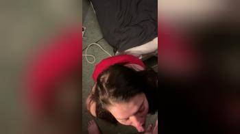 video of Desperate for her facial