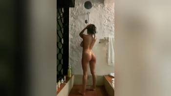 video of two hotties having fun in the shower