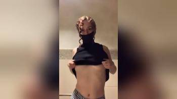 video of Playing with her lovely tits