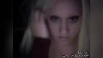 video of hot blond webcam