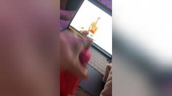 video of College Freshman Dildos Herself While Watching Porn