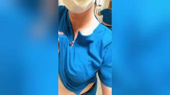 video of Nurse Showing Off Tits