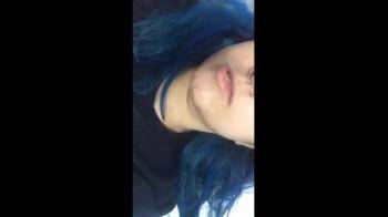 video of punk girl rubbing cunt