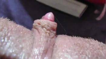 video of Vibrator on clit brings her to wet orgasm