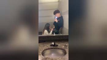 video of She suck dick in toilet